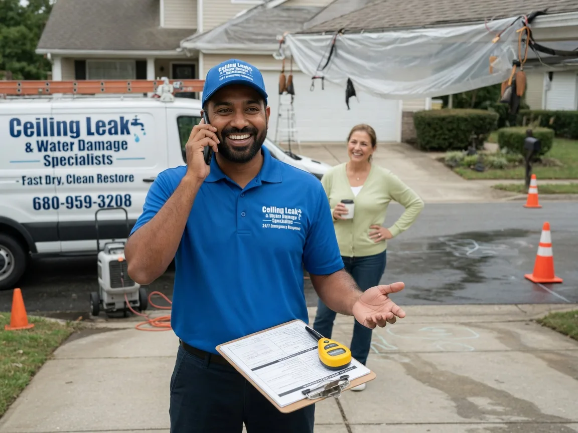 Ceiling Leak Cleanup Holly Pond, AL FAQs